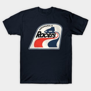 Defunct Indianapolis Racers Hockey Team T-Shirt